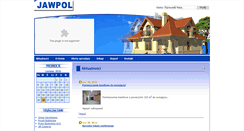 Desktop Screenshot of jawpol.com.pl